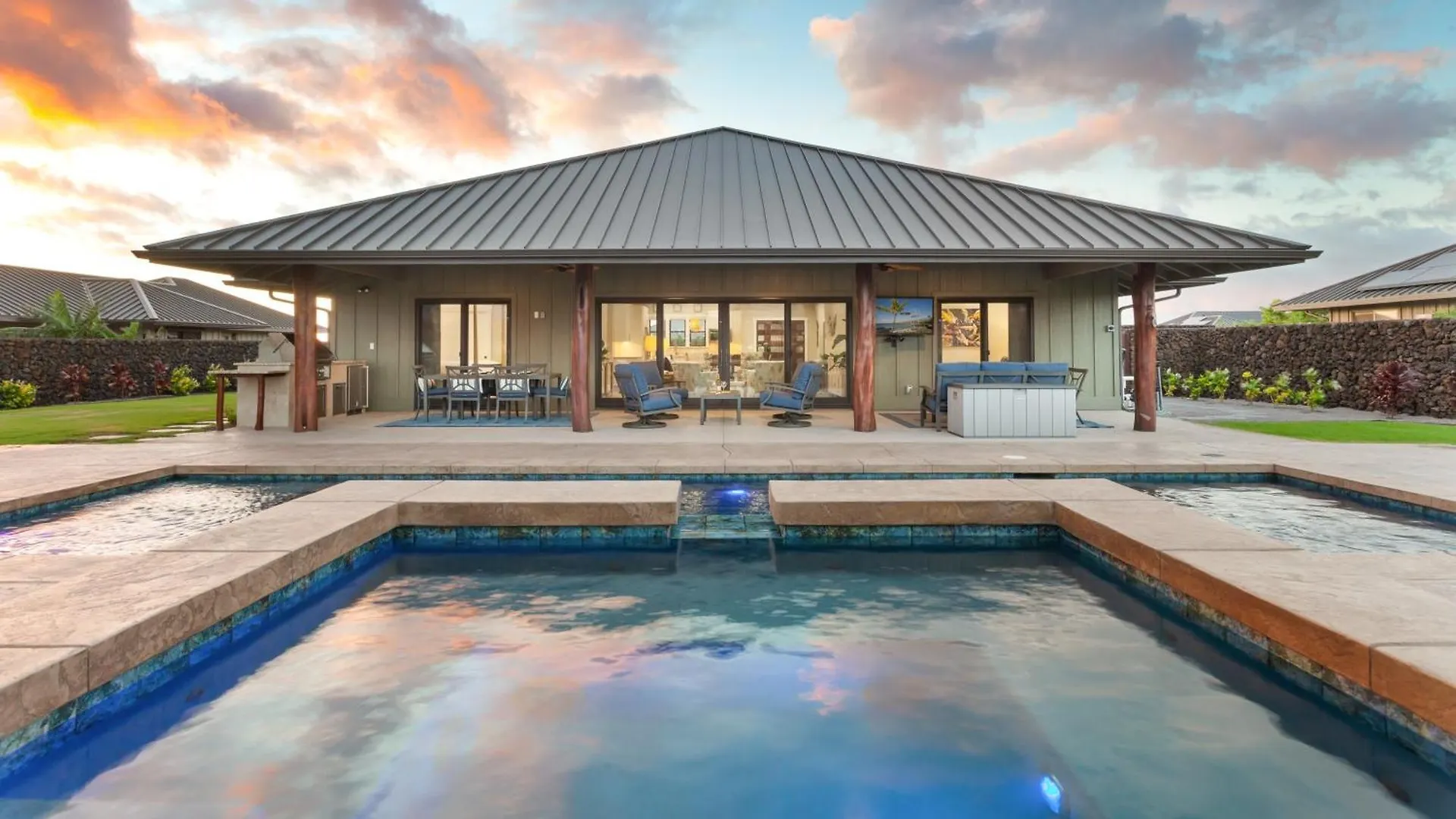 Дом отдыха Aloha Paradise Glorious 4Br Ainamalu Home With Private Pool And Spa Ваиколоа-Виллидж США
