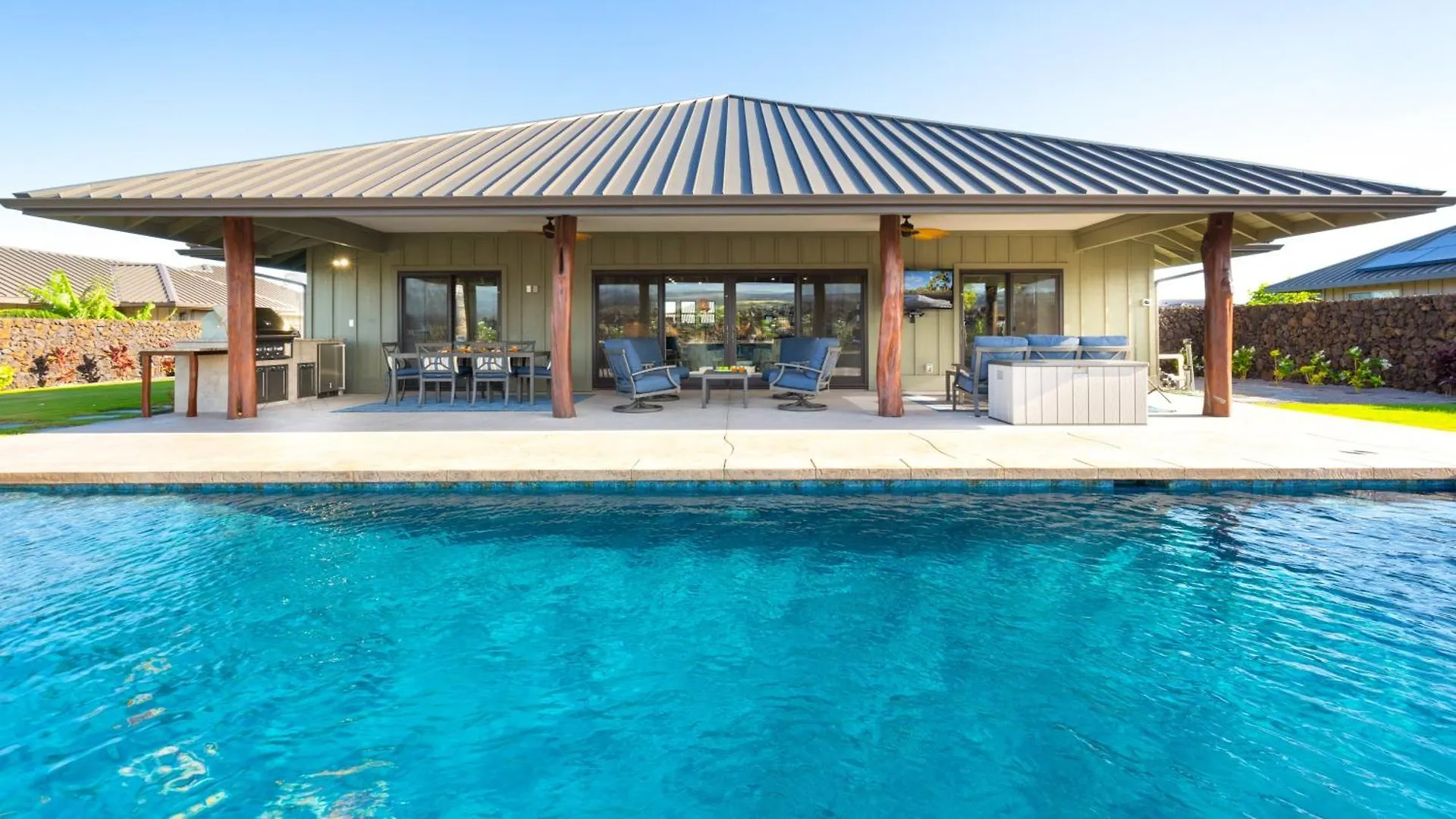 Дом отдыха Aloha Paradise Glorious 4Br Ainamalu Home With Private Pool And Spa Ваиколоа-Виллидж